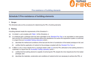 5 fire resistance of building elements