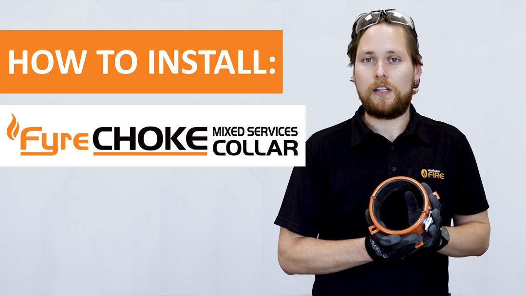 How to Install FyreCOLLAR Mixed Services fire collar