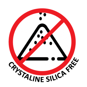 Crystaline Silica Free logo