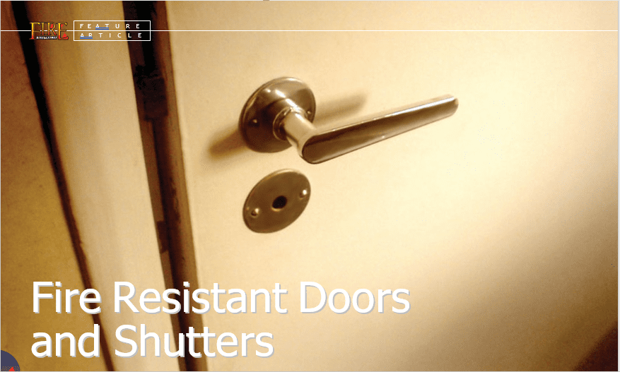 Read more about the article Fire Resistant Doors and Shutters